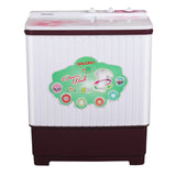 Salora 7.2 Kg Semi-Automatic Top Loading Washing Machine (SWMS 7201, Pink )