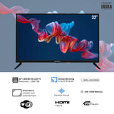 Salora 80 cm (32 inches) HD Ready Smart LED TV, SLV-4324 SF (Black)