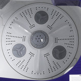 Salora 9.5 Kg Semi-Automatic Top Loading Washing Machine (SWMS 9502, Blue)