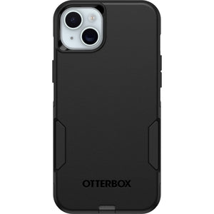 OtterBox Symmetry Case for iPhone 15 Plus/iPhone 14 Plus, Shockproof, Drop Proof, Protective Thin Case, 3X Tested to Military Standard, Antimicrobial Protection, Black