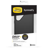 OtterBox Symmetry Series Antimicrobial Case for Galaxy S23 Ultra, Drop Proof, Tested to Military Standard, Shockproof, Ultra-sleek design, Wireless Charging Compatible, Black
