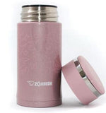 Zojirushi Stainless Steel Vacuum Insulated Rose Quartz 200ml Bottle (SM-EC20-PZ)