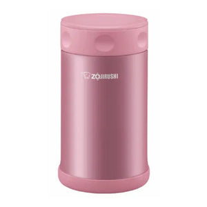 Zojirushi Stainless Steel Vacuum Insulated Food Jar, 0.75L, Soft Pink (SW-FCE75-PS)