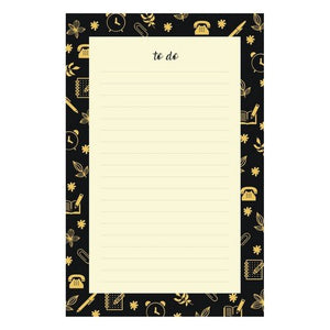 Chambers of Ink Premium Figures To Do Notepad List Organizer Planner - 6.5"x4.25" (Multicolor)