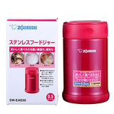 Zojirushi Stainless Steel Vacuum Insulated Food Jar, 500 ML Candy Pink (SW-EAE-50-PJ)