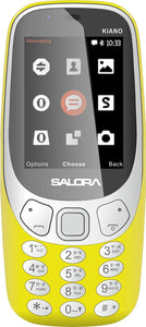 Salora KT24+ KIANO - Yellow (4 Sim) (No front and back camera)
