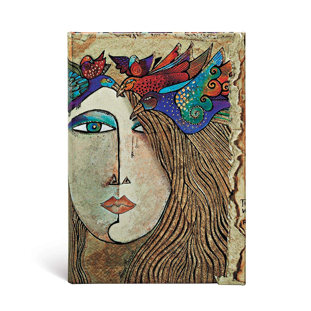 PaperBlanks Spirit of Womankind Soul and Tears Hard Cover Single Ruled, Mini
