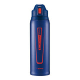 Zojirushi Water Bottle Straight Drink Sports Type Stainless Cool Bottle 1.55L Orange Navy SD-EC15-AD