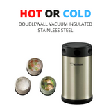 Zojirushi Vacuum Insulated Food Jar (SW-FBE75-XA) + Zojirushi Food Jar (SW-EAE-35-PA) (Bundle Offer)