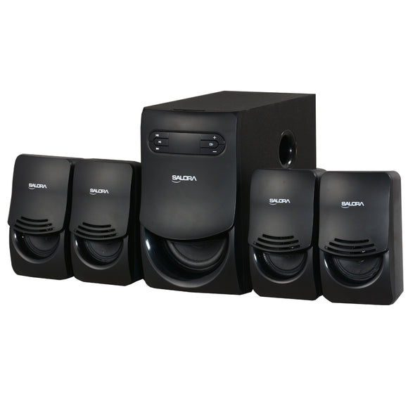 Salora SHA-7411UFB 4.1 Multimedia Speaker System Black