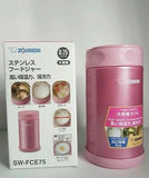 Zojirushi Stainless Steel Vacuum Insulated Food Jar, 0.75L, Soft Pink (SW-FCE75-PS)