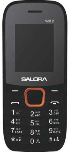 Salora KC12 Volt-2 (Dual Sim) Black-Orange (2000mAh)