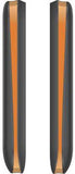 Salora KC12 Volt2- SV with Vibrator (Black-Orange) 2000 mAh Battery