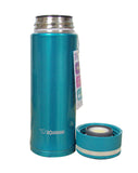 Zojirushi Stainless Steel Vacuum Insulated Bottle, 0.3L, Emerald Blue  (SM-EC30-GC)